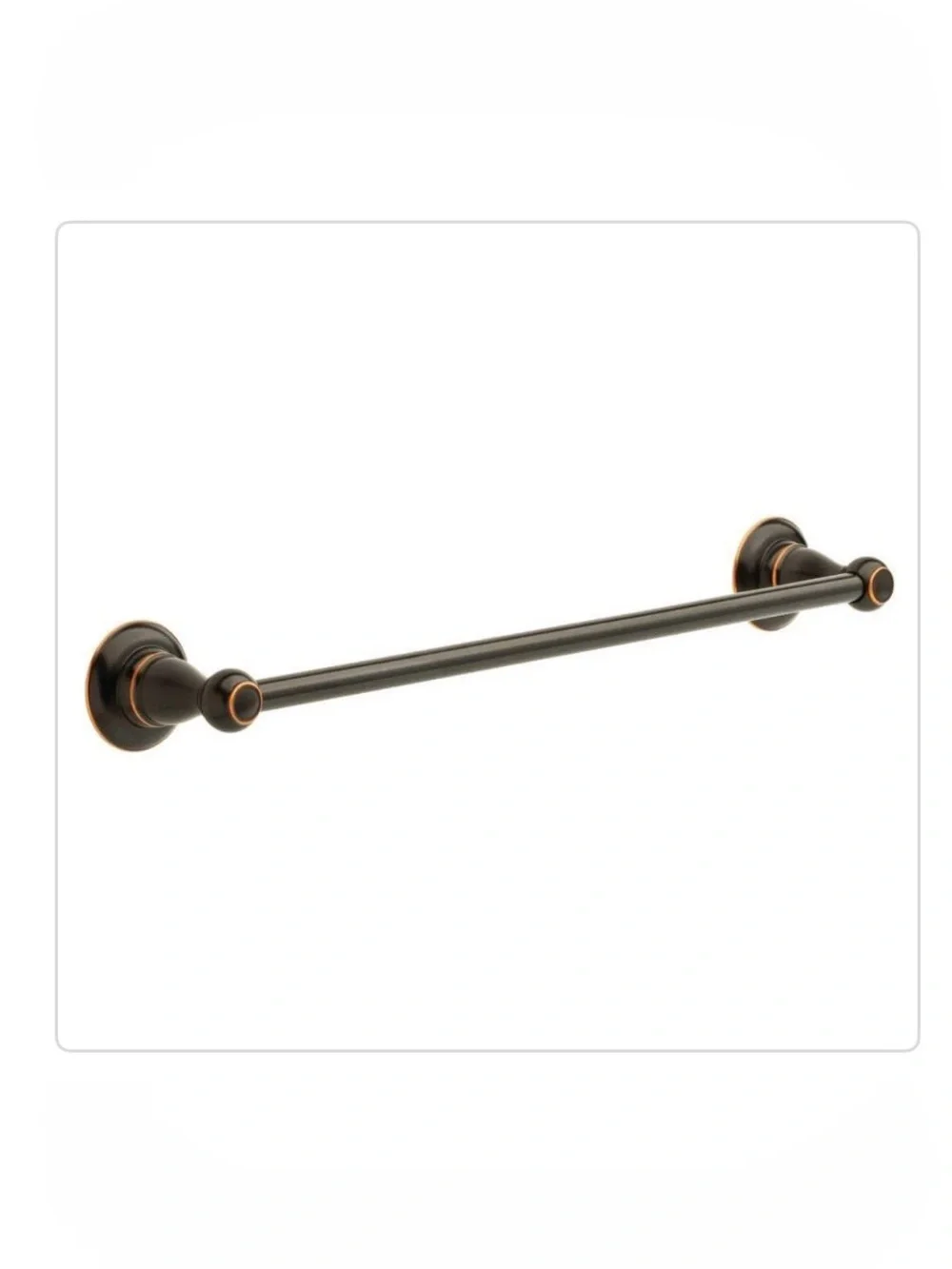 New Delta Porter 18 in. Towel Bar in Oil Rubbed Bronze